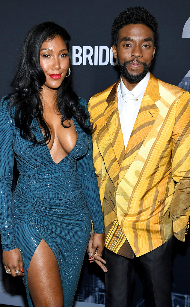 Chadwick Boseman Married Taylor Simone Ledward Before His Death E Online Deutschland